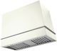 La Cornue Loge Series 44" Pure White Wall Mounted Range Hood with Polished Chrome Trim-0