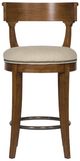 Vanguard® Furniture Customizable Compendium Miles 38" Swivel Counter Stool-1