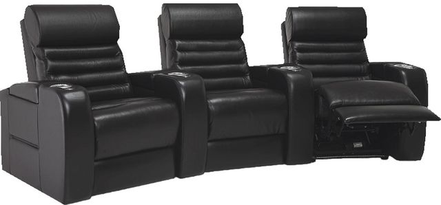 Palliser® Furniture Customizable Catalina 3-Piece Power Reclining Theater Seating with Power Headrest and Lumbar-1