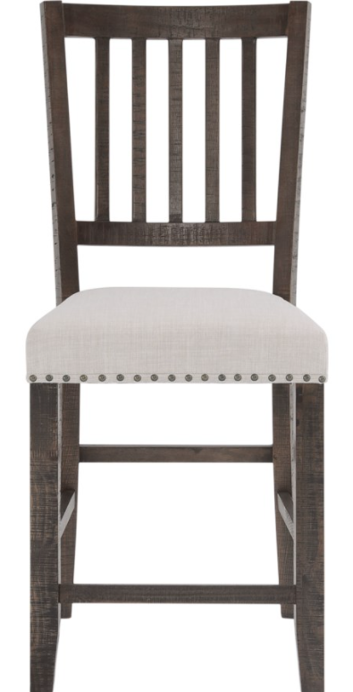 Jofran Inc. Willow Creek Chocolate Brown Counter Stool-0