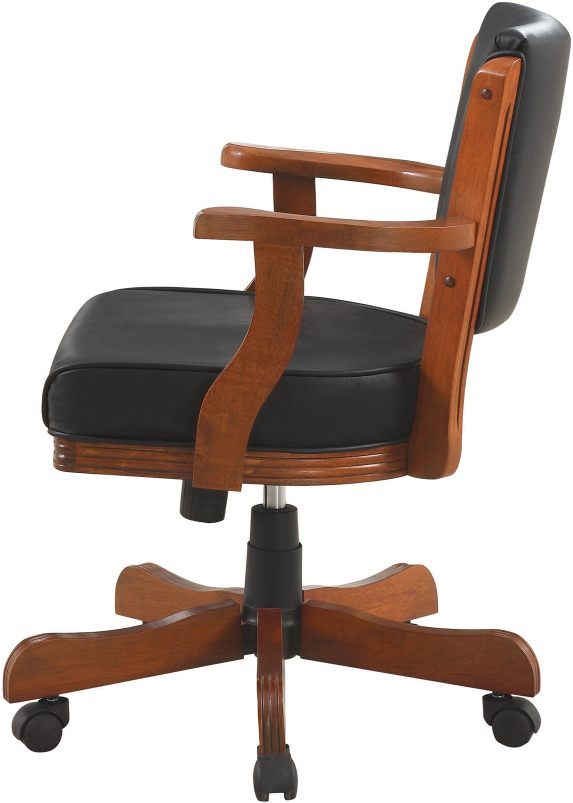 Coaster® Mitchell Chestnut Game Chair-3