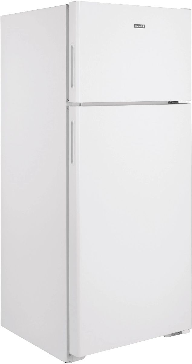 Hotpoint® 28" 17.5 Cu. Ft. White Top Freezer Right Swing Refrigerator-3