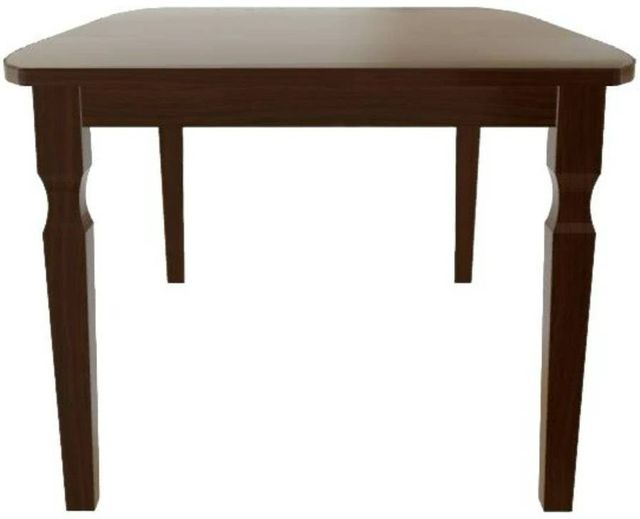 Mavin Customizable 42" x 42" Boat Extendable Dining Table with 18" Leaf-2