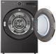 LG Black Steel Front Load Washer & Electric Dryer Laundry Pair-4