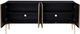 Basset Mirror Kali Fynn Black/Brushed Gold Iron Sideboard-3