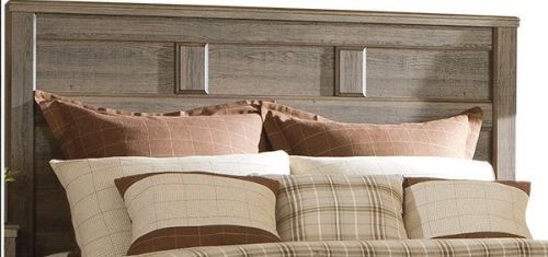 Signature Design by Ashley® Juararo 2-Piece Dark Brown Queen Panel Headboard Set-1