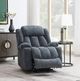 ACME Furniture Omarion Blue Power Recliner-1