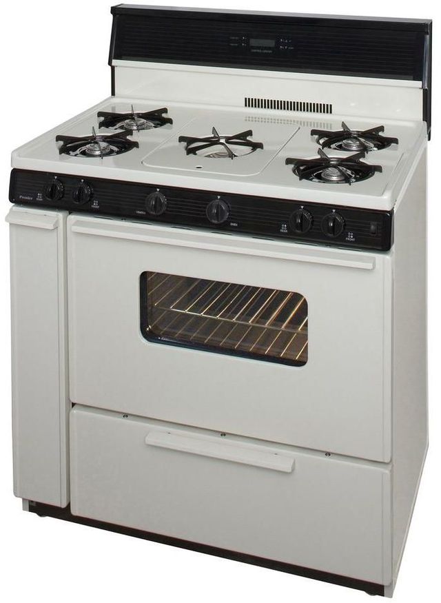 Premier 36" Biscuit Pro Style Gas Range-1
