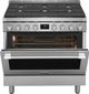 Frigidaire Professional® 36'' Smudge-Proof® Stainless Steel Pro Style Dual Fuel Range-3