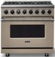 Viking® 7 Series 36" Nantucket Pro Style Dual Fuel Range-0