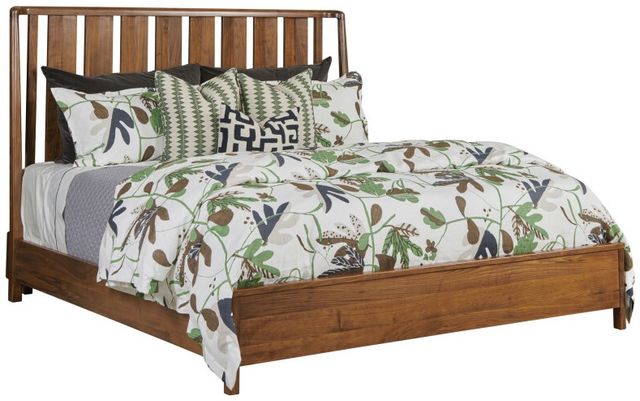 Kincaid® Monogram Ashburn Walnut King Slat Bed-0