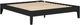 Coaster® Hounslow Black Eastern King Platform Bed-1