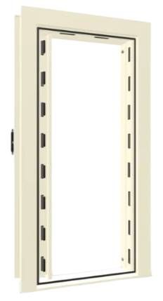 Liberty Safe White Marble In-Swing Left Hinge Mechanical Vault Door-2