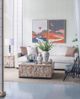 A & B Home Sleek Off-White Sofa-5