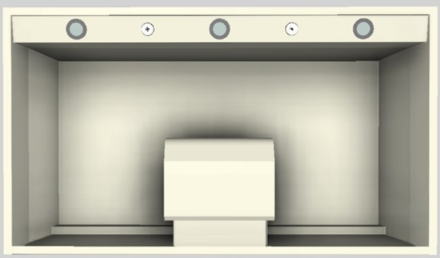 Vent-A-Hood® Designer Series 42" Biscuit Wall Mounted Range Hood-3