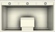 Vent-A-Hood® Designer Series 42" Biscuit Wall Mounted Range Hood-3