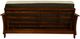 Kodiak Furniture Alexa Black Walnut/Monte Toro Pistachio Full Futon Frame with Mattress-3