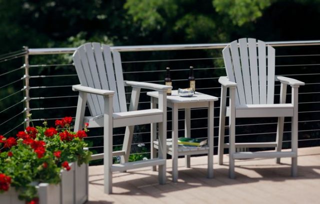 Seaside Casual Adirondack Shellback Balcony Chair-1