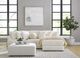 Albany Industries 2-Piece Doodle Ivory Right-Arm Facing Chaise Sectional-1
