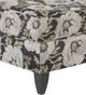 Fusion Furniture Argo Bloom Carbon Accent Ottoman-1