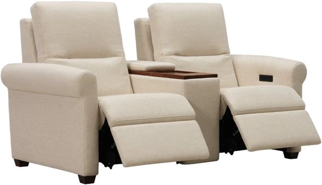 Palliser® Furniture Customizable Essex Power Reclining Loveseat with Power Headrest, Power Lumbar and Console-1