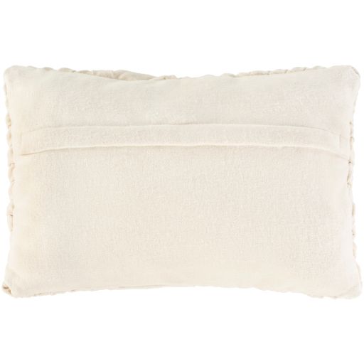 Surya Alana Cream 14"x22" Toss Pillow with Polyester Insert-3