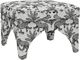 TOV Furniture Raji Taupe Leopard Ottoman-0