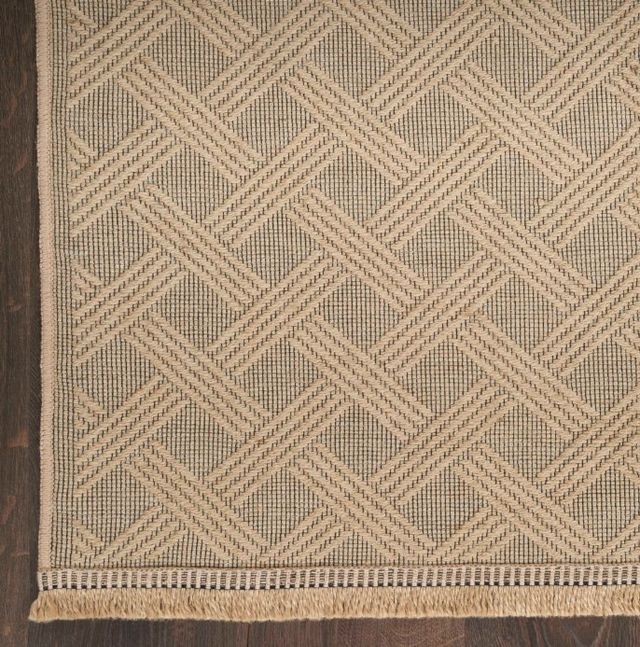Nourison Home™ Washable Jute Natural 5'x7' Style 2 Area Rug-3