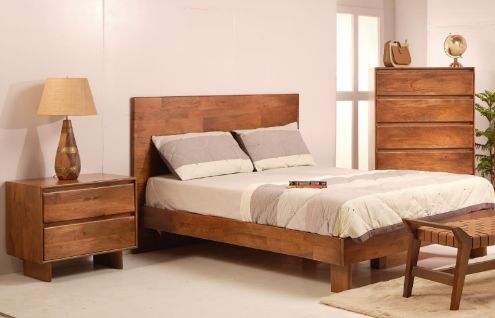 Jaipur Furniture Conall Brown Nightstand-1