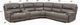 ACME Furniture Kantu 6-Piece Brown Power Reclining Sectional -2