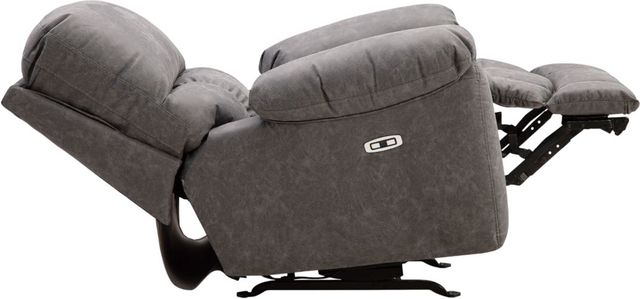 Signature Design by Ashley® Hadrian Pike Galaxy Power Rocker Recliner with Adjustable Headrest  -1