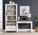 Riverside Furniture Finn Cloud/Fog Drawer Bookcase-3