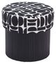 Zuo® Modern Boto Black/White Storage Ottoman-1