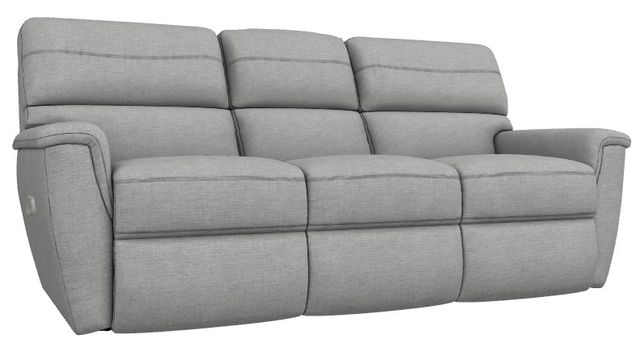 La-Z-Boy® Ava Oyster Power Reclining Sofa with Headrest-0
