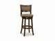 Burnt Swivel Barstool-0