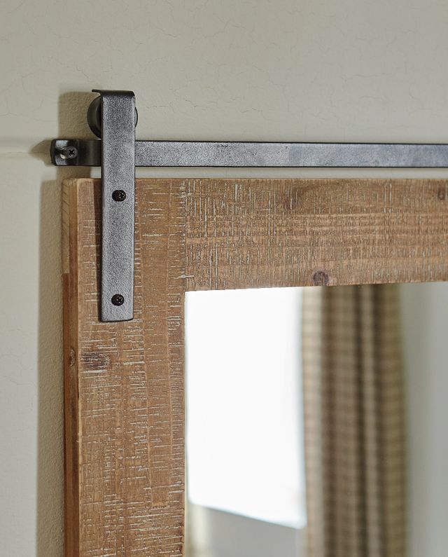Signature Design by Ashley® Lanie Antique Brown Accent Mirror-3