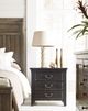 Kincaid Furniture Mill House Anvil Black Beale Nightstand-1