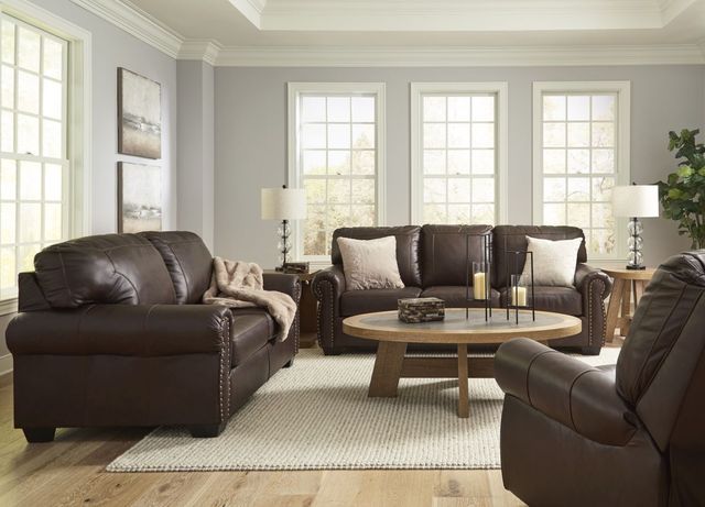 Signature Design by Ashley® Colleton Dark Brown Loveseat-4