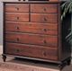 Durham Furniture Savile Row Victorian Mahogany Dressing Chest-0