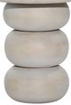 Dovetail Furniture Demetra Whitewash Side Table-1