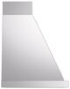 Ilve® Nostalgie II Noblesse 36" Stainless Steel Wall Mounted Range Hood with Chrome Trim-2