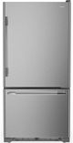 KitchenAid® 33" 22 Cu. Ft PrintShield® Stainless Steel Bottom Freezer Refrigerator with Right Door Swing-0