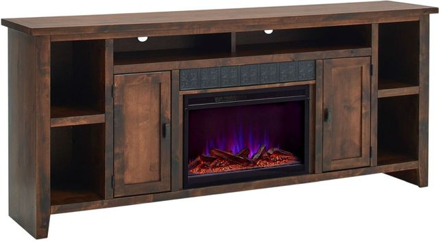 aspenhome® Alder Grove Fruitwood 84" Fireplace Console-0