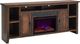 aspenhome® Alder Grove Fruitwood 84" Fireplace Console-0