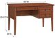 Whittier Wood® Furniture McKenzie Glazed Antique Cherry 3-Drawer Desk-2