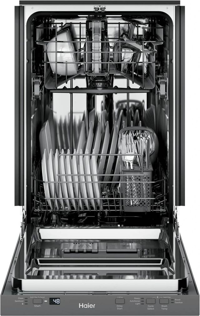Haier 18" Stainless Steel Built In Dishwasher-3