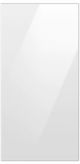 Samsung Bespoke 18" White Glass French Door Refrigerator Top Panel-0