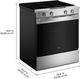 Whirlpool® 30'' Fingerprint Resistant Stainless Steel Smart Slide-In Gas Range -4