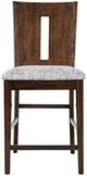 Jofran Inc. Urban Icon Merlot Slotback Counter Stool-2