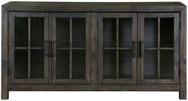 Magnussen Home® Bellamy Peppercorn Buffet Curio-3
